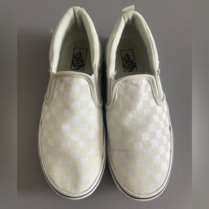 Kids Mint Vans - Size 4